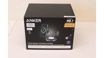 SALE OUT. Anker Prime Wireless Charging Station Qi2.2 25W wireles charging (3-in-1, MagGo, AirCool, Dock Stand) PSU added, Black | Anker Prime Wireless Charging Station Qi2.2 25W wireles charging (3-in-1, MagGo, AirCool, Dock Stand) PSU added | UNPACK